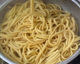 Gambar langkah 2 resipi Mee Lidi Goreng Basah.