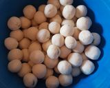 Foto langkah ke 3 dari resep Cilok isi telur🐣 pedas.