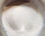 A picture of step 1 of Mukhadi Halwa.