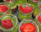Foto langkah ke 5 dari resep Puding strawberry coklat susu.