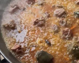 Foto del paso 1 de la receta: Paella con costilla de ibérico, pollo y alcachofas
