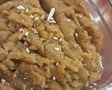 A picture of step 5 of Sooji ka halwa.