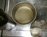 加了小魚乾粉的白飯的食譜步驟1照片