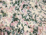 Spaguetti de espinaca y jamón