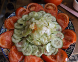 Foto del paso 1 de la receta: Ensalada de tomates con mayonesa de aguacate y cebollino