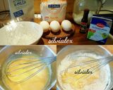 Foto langkah ke 5 dari resep Matcha Rhum Mille Crepes.
