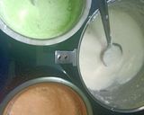 सूजी का तिरंगा ढोकला(suji ka tiranga dhokla recipe in Hindi) रेसिपी चरण 2 फोटो