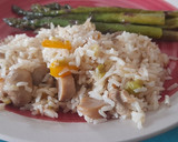 Foto del paso 2 de la receta: Arroz con vegetales a la crema