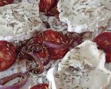 Une image de l'étape 2 de Bruschetta gourmande au chèvre 🐐.