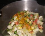 A picture of step 1 of Banana Curry With Coconut & Poppy seed gravy.