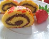 Foto langkah ke 6 dari resep 176. Roll Cake Batik.