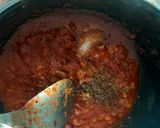 A picture of step 3 of Italian sauce.