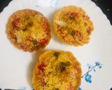 A picture of step 5 of Basket chaat.