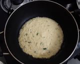 A picture of step 1 of Semolina pizza.