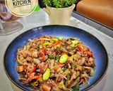 Foto langkah ke 4 dari resep Cumi Asin Kecombrang.