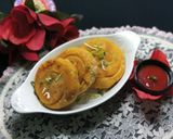 A picture of step 13 of Pin Wheel Samosa.