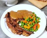 Foto langkah ke 6 dari resep Lamb Chops with Simple Gravy.