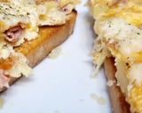 A picture of step 5 of Spanish Potato Omelette with Ham and Cheese.