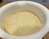 A picture of step 5 of Vegan cinnamon rolls.