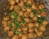 A picture of step 4 of Masoor daal Goli (healthy snack).