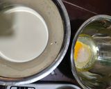 Foto langkah ke 1 dari resep Puding roti tawar panggang (bread pudding).
