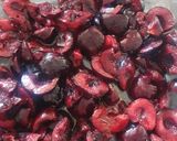 Foto del paso 1 de la receta: Helado de chocolate con cerezas (en heladera)