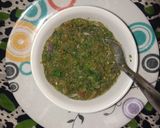 A picture of step 3 of Coriander chutney.