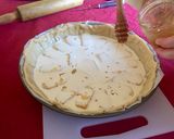 Une image de l'étape 5 de Tarte fermière chèvre-miel.