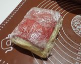 รูปขั้นตอนการทำที่ 4 ของ แซนวิชผลไม้รูปหัวใจ Valentine's Stawberry & Kiwi sandwich
