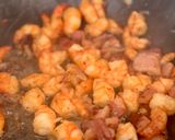 Une image de l'étape 3 de Pâtes, Crevettes, Petits Pois Façon “Tête” de Lard.