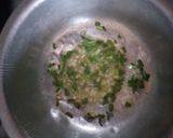 A picture of step 2 of Carrot chapati served with yellow beans.