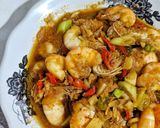 Foto langkah ke 5 dari resep Udang Saus Tiram.