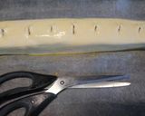 A picture of step 4 of Puff pastry potato sausage.