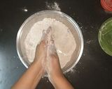 A picture of step 2 of Peanut Cookies | Melt in mouth Chinese Cookies.