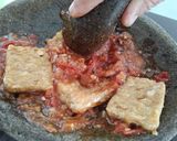 Foto langkah ke 3 dari resep Sambal Tempe Kemangi.