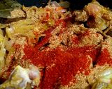A picture of step 6 of Mutton Do Pyaza.