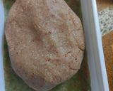 A picture of step 8 of Cashew almond burfi.