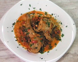 Foto del paso 6 de la receta: Conejo en salsa de verduras