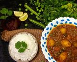 आलू मटर की सब्जी (Aalu Matar ki sabji) रेसिपी चरण 5 फोटो