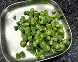 Bhindi (Okra) Do Pyaaza recipe step 1 photo