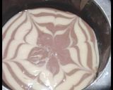 এগ লেস চকলেট জেব্রা কেক (egg less chocolate zebra cake recipe in Bengali) রেসিপি ধাপ - 3 ছবি