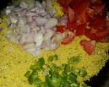 A picture of step 2 of Upma.