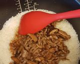 簡易古早味油飯～拌勻作法的食譜步驟3照片