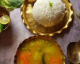 সব্জি দিয়ে ভাজা মুগ ডাল(moong lentil with vegetables recipe in Bengali) রেসিপির ধাপ 5 ছবি
