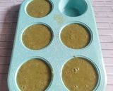 Foto langkah ke 6 dari resep Muffin Kelapa Matcha.