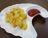 صورة لخطوة 5 من وصفة بطاطس ودجز بطريقة سهلة ولذيذة🥔🍟😋😍