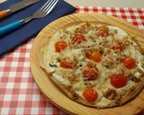 Foto del paso 3 de la receta Pizza en tortilla de trigo