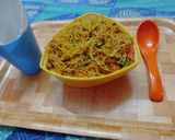 A picture of step 8 of Vermicelli Biryani.