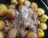 A picture of step 4 of Aloo Achari.