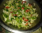 A picture of step 2 of Mix vegetable.